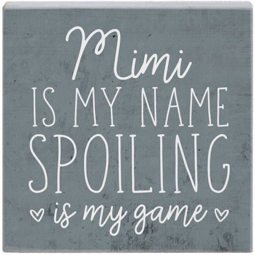 Small Talk Square Sign – Tickledpinkshoppe