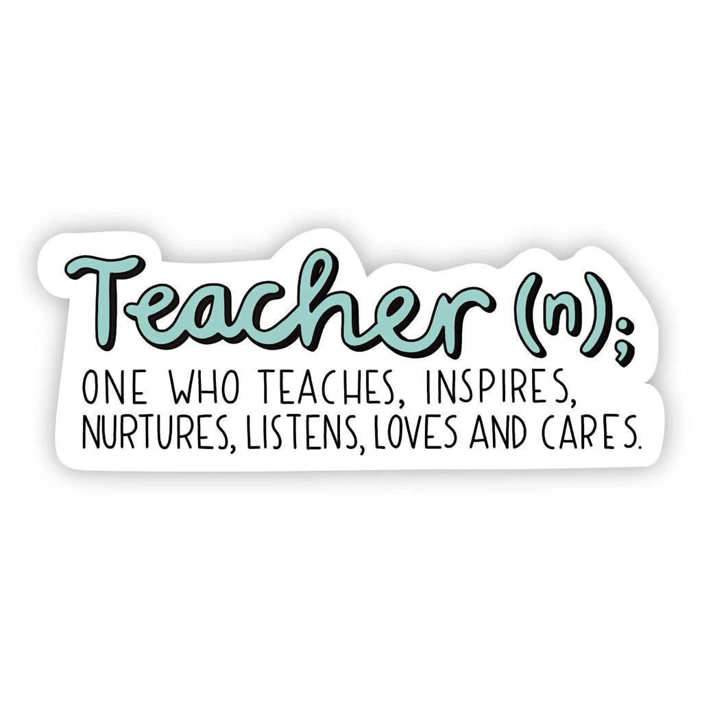 Teacher Definition Sticker teach sticker end of the year gift 