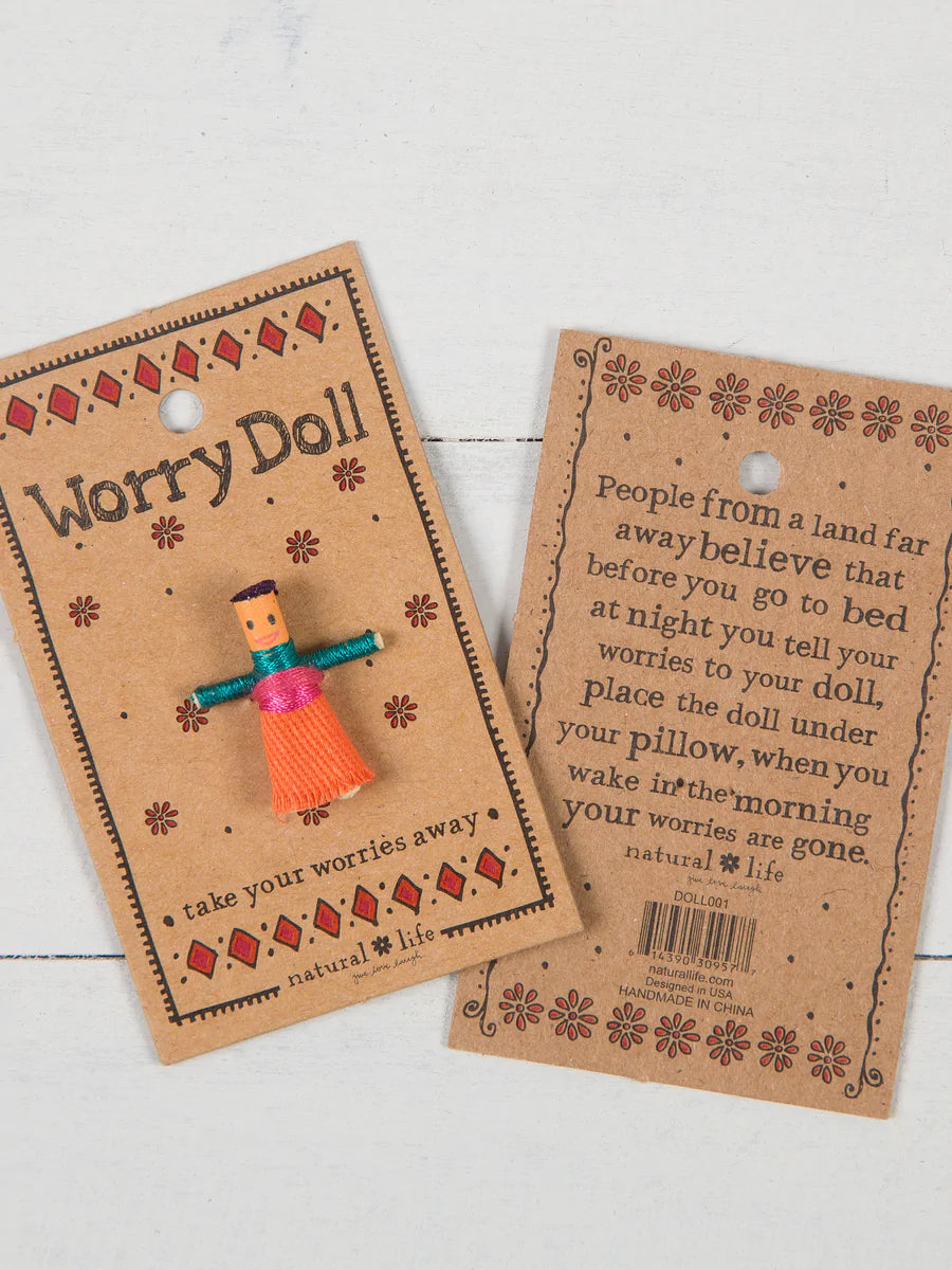 Natural Life Llama Worry Doll